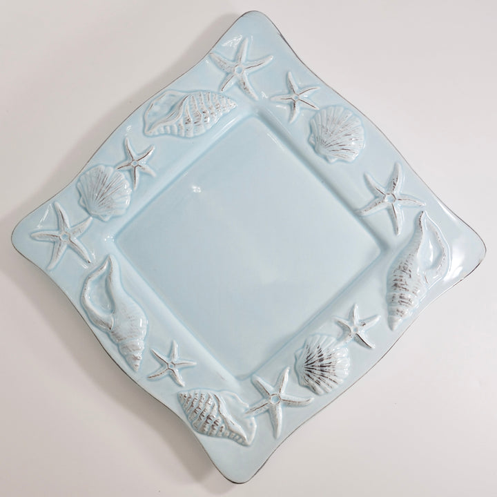 LAGUNA COASTAL 11'' SQUARE PLATE BLUE