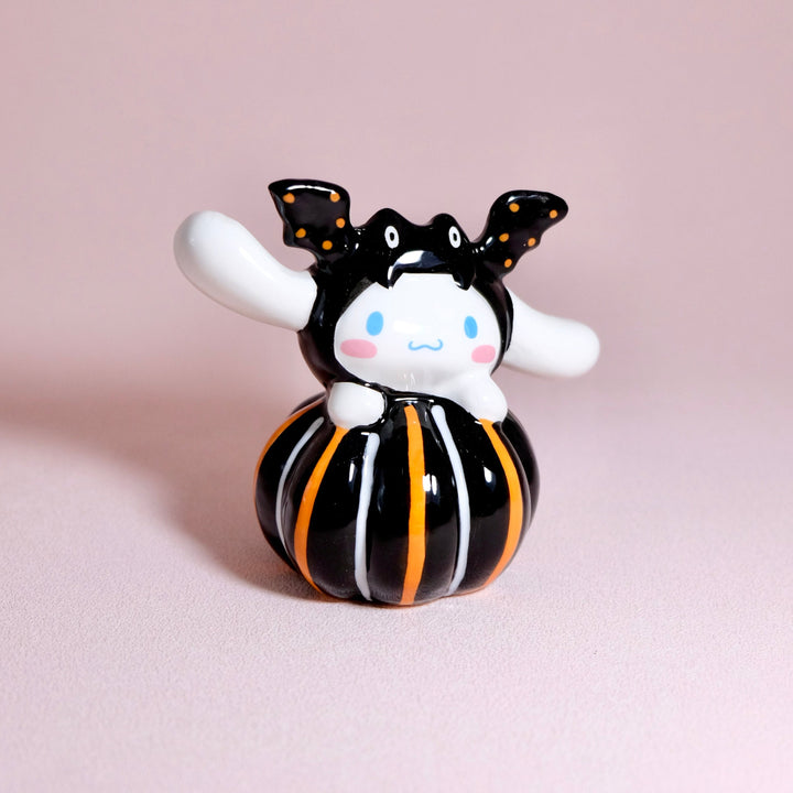 Hello Kitty & Cinnamoroll Dotted Pumpkin Salt & Pepper Shakers