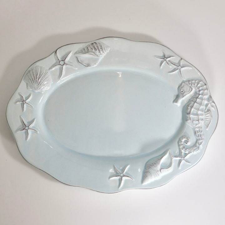 LAGUNA COASTAL OVAL PLATTER BLUE