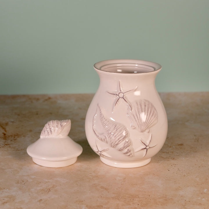 LAGUNA COASTAL 8'' WHITE CANISTER