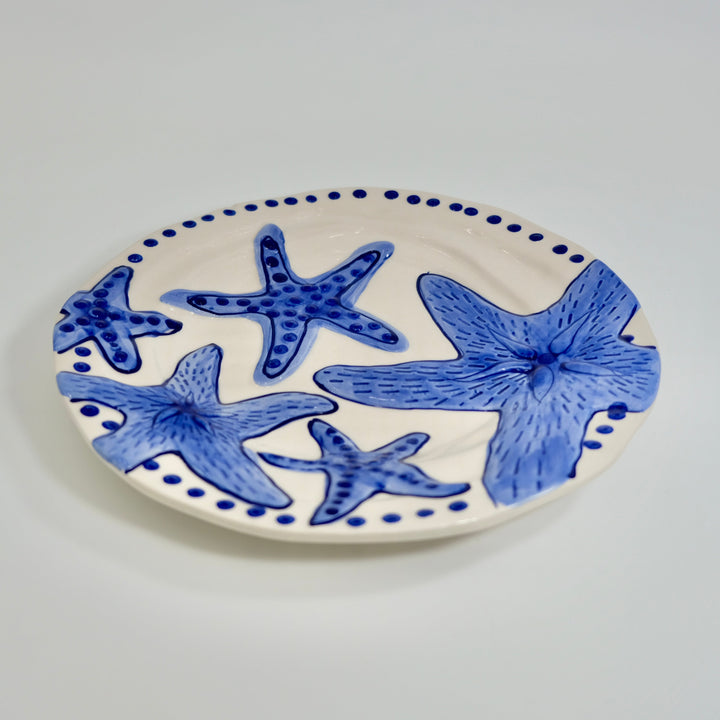 MAGIC SEA 10'' STARFISH DINNER PLATE