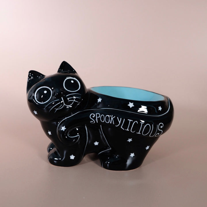 Cat Pedestal Bowl