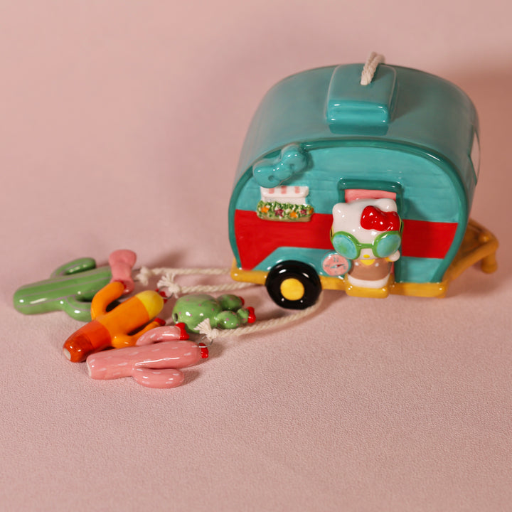 Hello Kitty Desert Camper Wind Chime