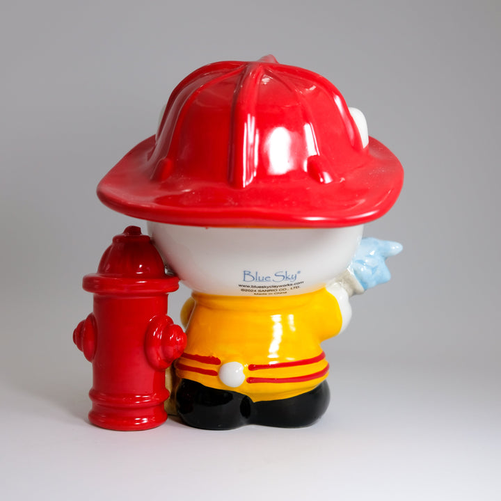 Hello Kitty FireFighter Figurine