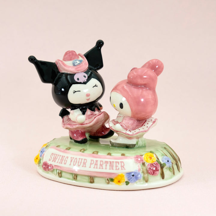 MY MELODY AND KUROMI SWING YOUR PARTNER FIGURINE