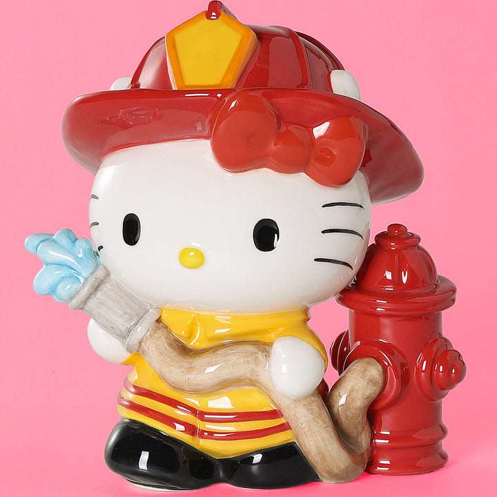 Hello Kitty FireFighter Figurine
