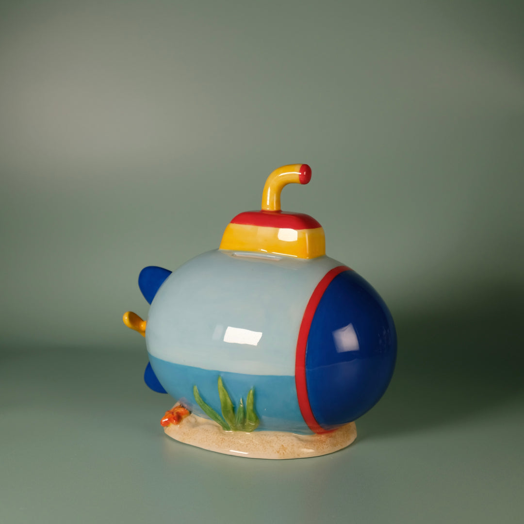 Baby Shark Submarine Cruising Piggy Bank