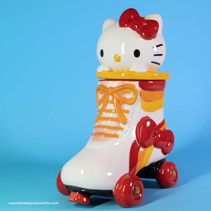 Hello Kitty Roller Derby Cookie Jar