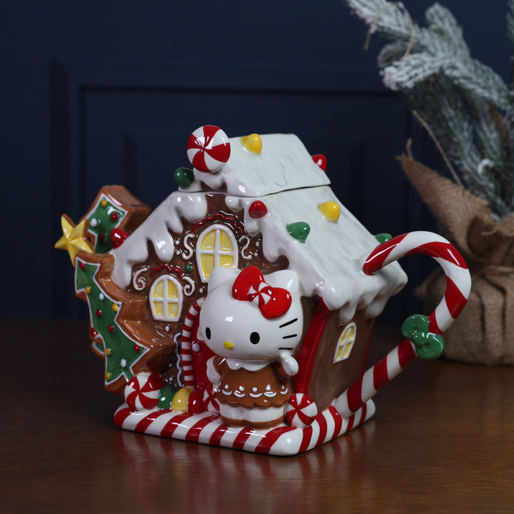 Hello Kitty Candy GingerBread Teapot