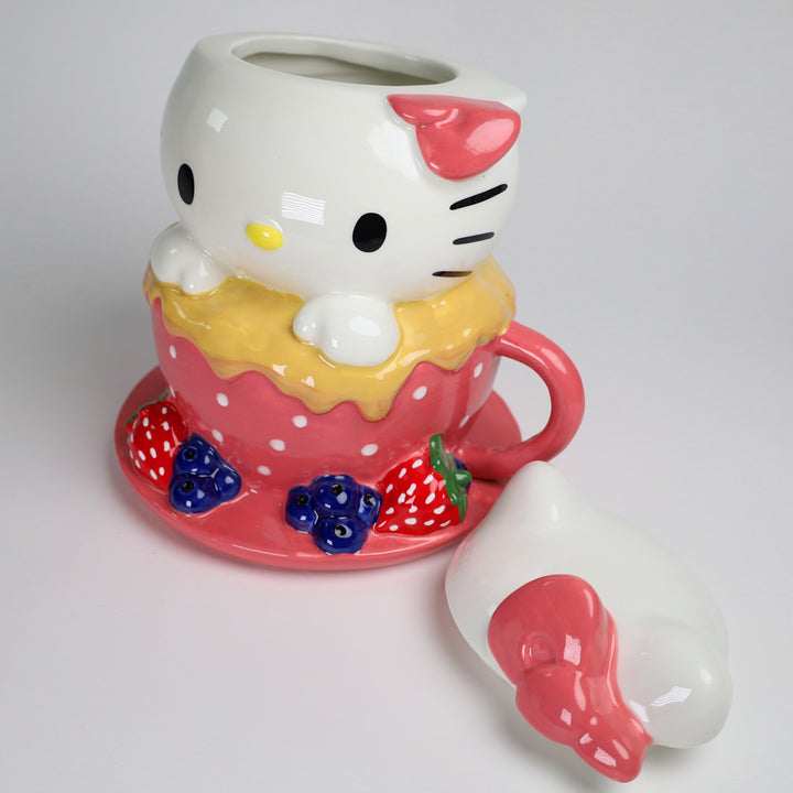 Hello Kitty Tea Cup Cookie Jar