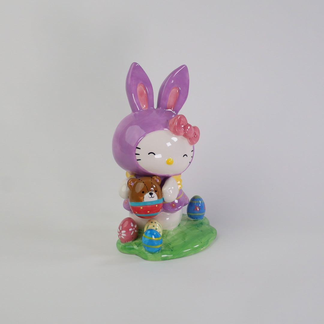 Hello Kitty and Bunny Figurine