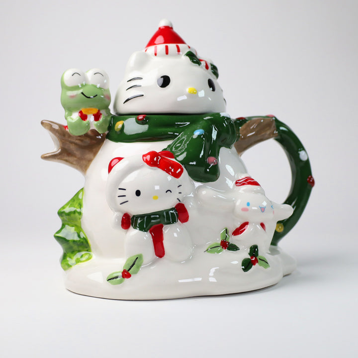 Hello Kitty and  Friends Snowman Fun Teapot