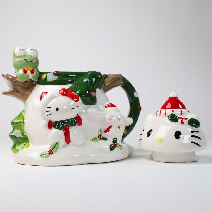 Hello Kitty and  Friends Snowman Fun Teapot