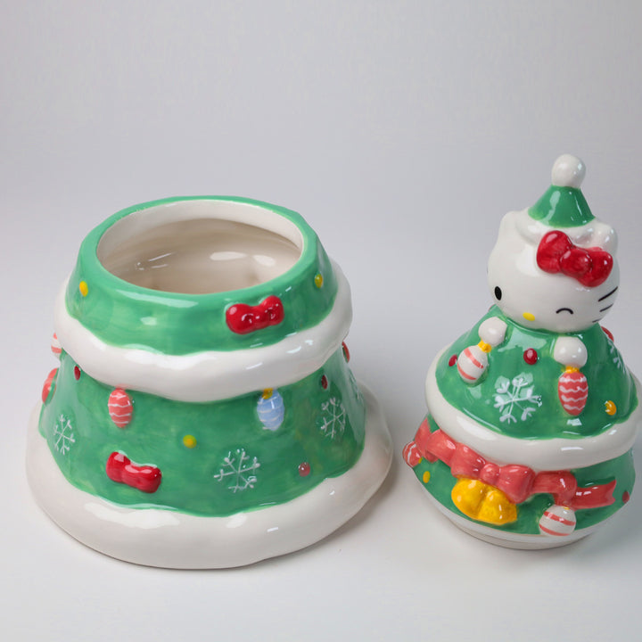 Hello Kitty Holiday Tree Cookie Jar