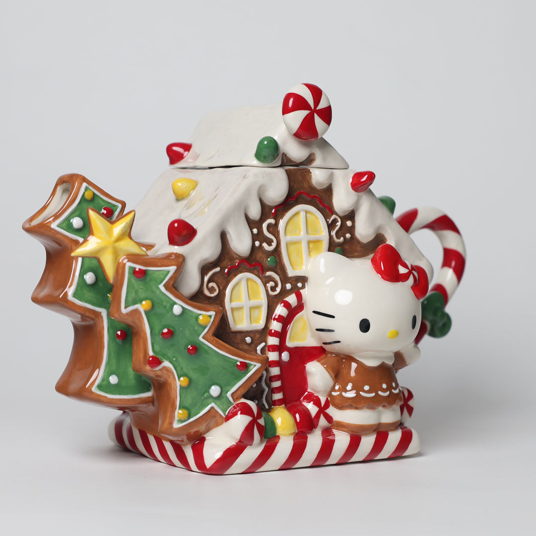 Hello Kitty Candy Gingerbread Teapot | Unique Limited Design