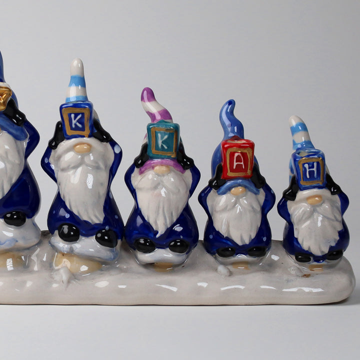 Gnome Menorah