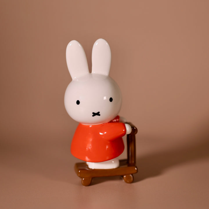 Miffy Scooter Figurine
