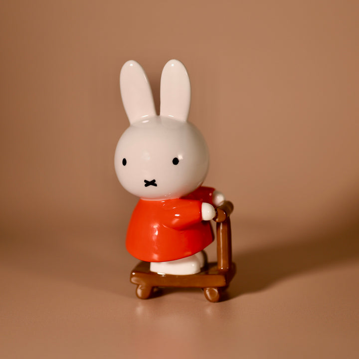 Miffy Scooter Figurine