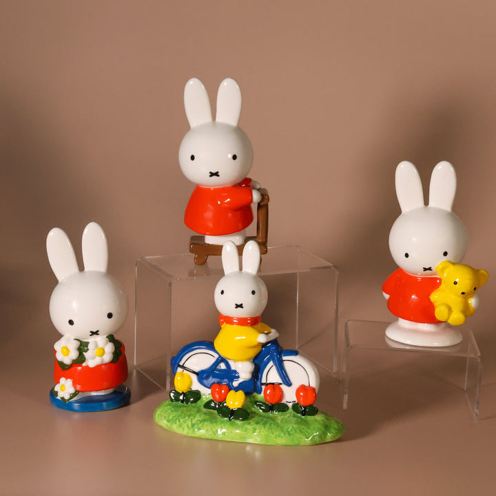 Miffy Scooter Figurine