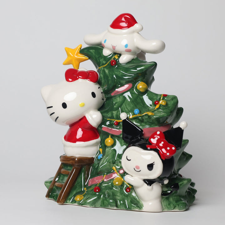 Hello Kitty and Friends Decorating the Tree Figurine