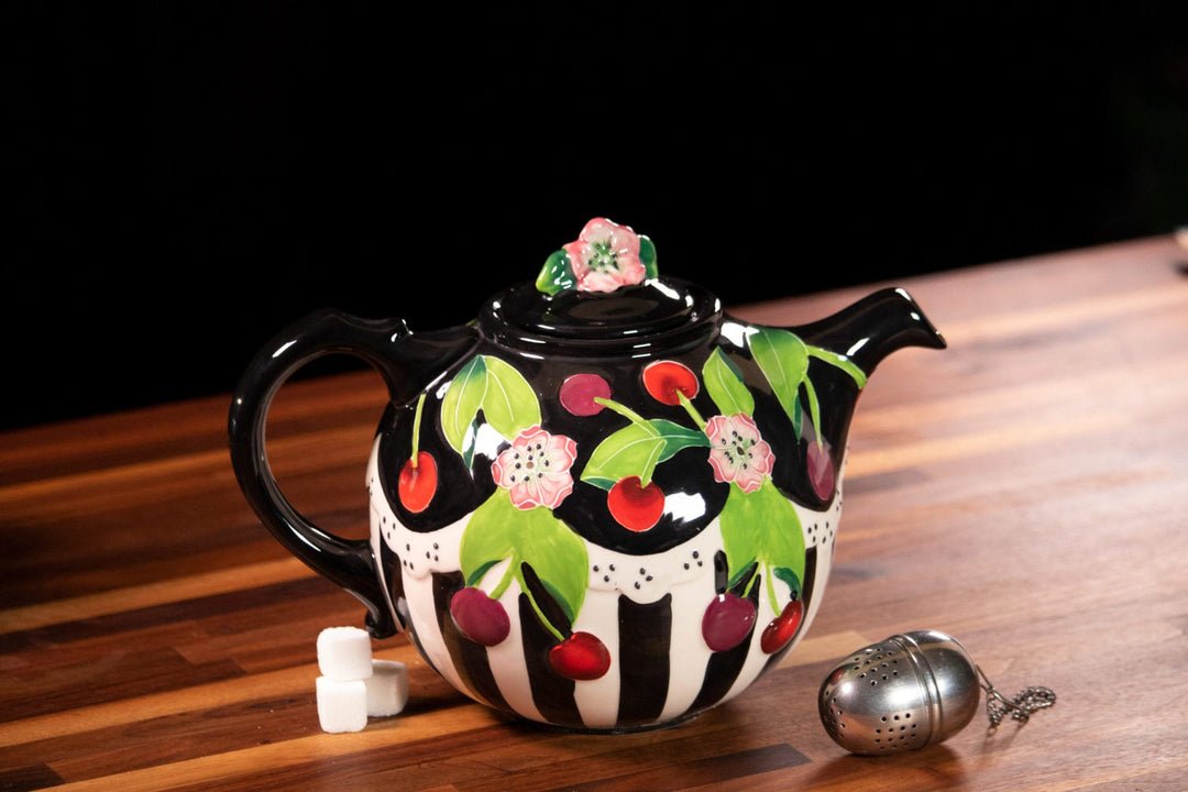 Icing on the Cake - Cherry Teapot