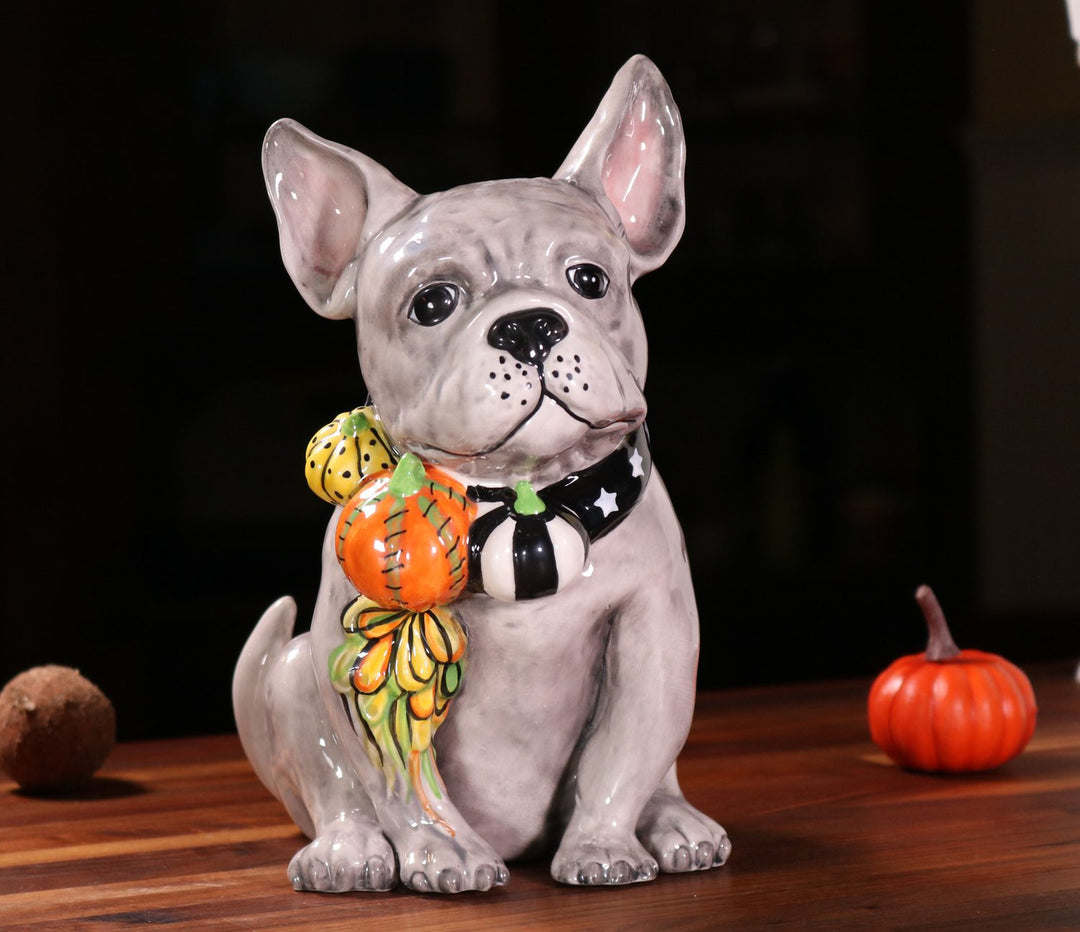 Clayworks BooDog Frenchie Figurine
