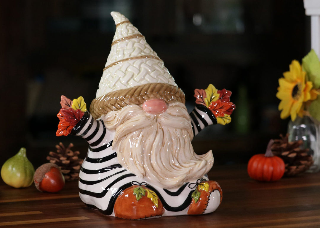 Nuts For All Fall Gnome Figurine