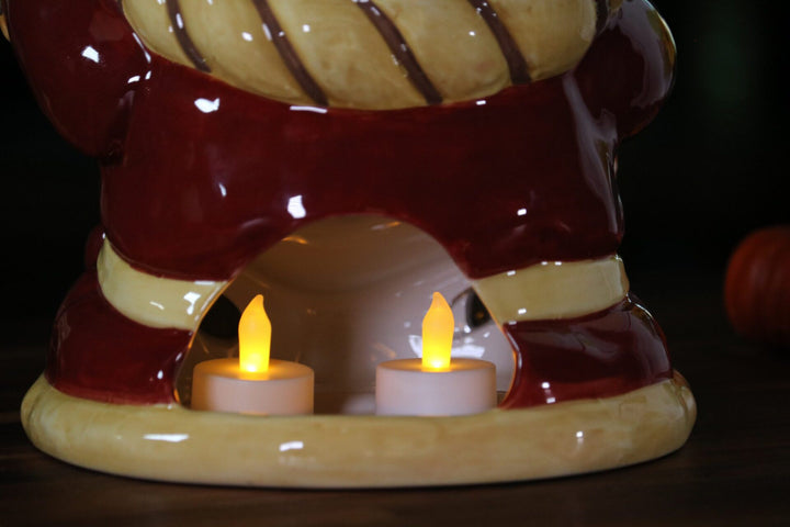 Sunflower Harvest Gnome Tealight Holder
