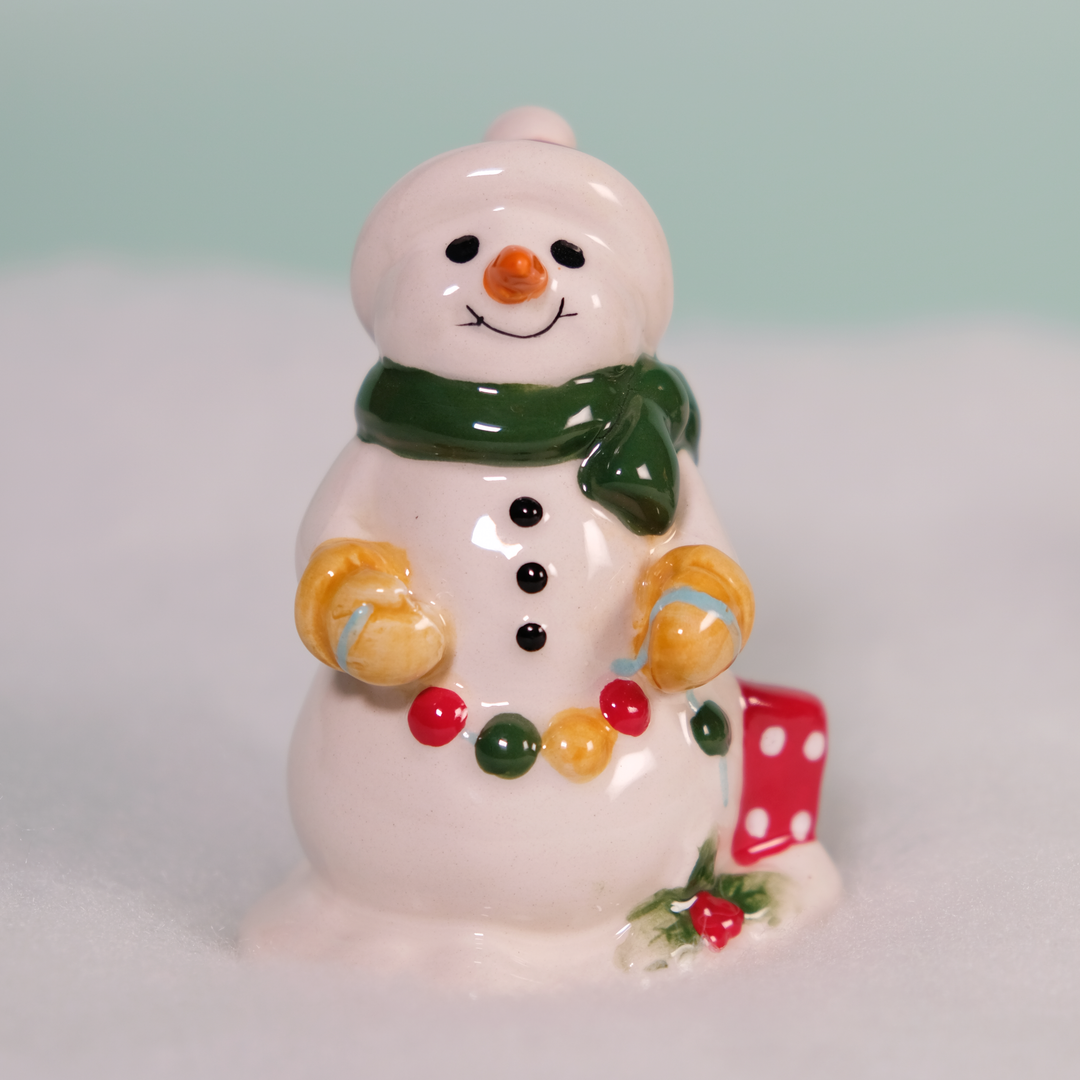 Blue Sky Snowman Decor