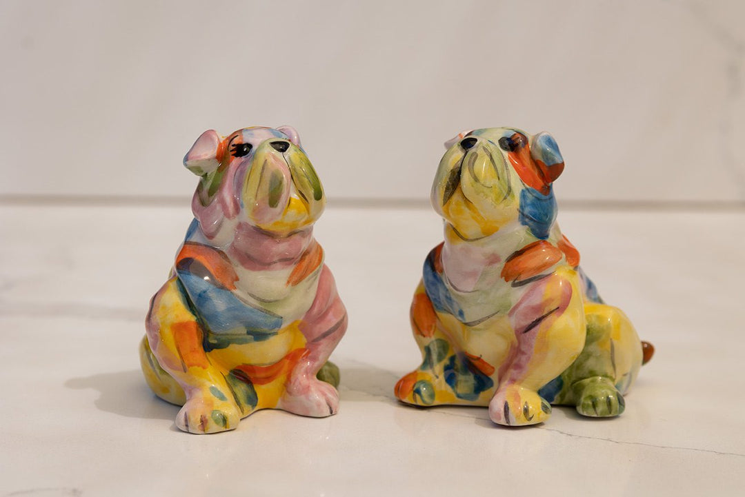 Blue Sky Salt and Pepper Shakers