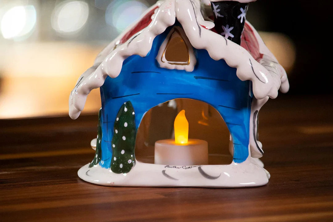 Ceramic Candle House Collection