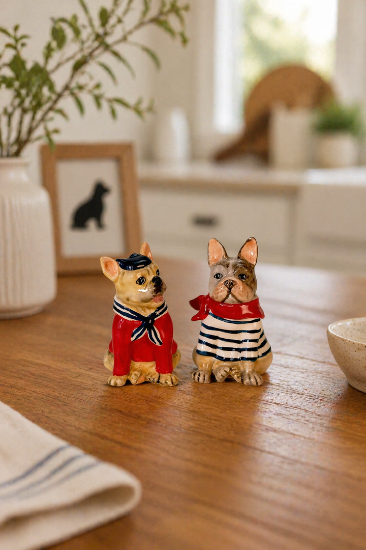 French Bulldog Salt & Pepper Set