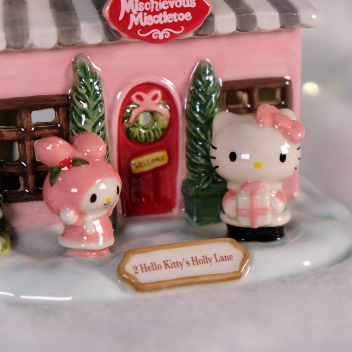 Kuromi's Mischievous Mistletoe Candle House