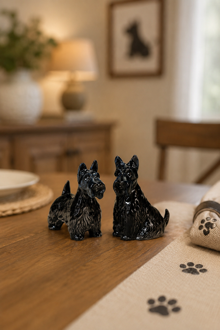 Ozzy Scottie Dog S&P Set