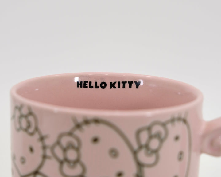 Hello Kitty & Kuromi 21 oz Pink Mug Set of 2