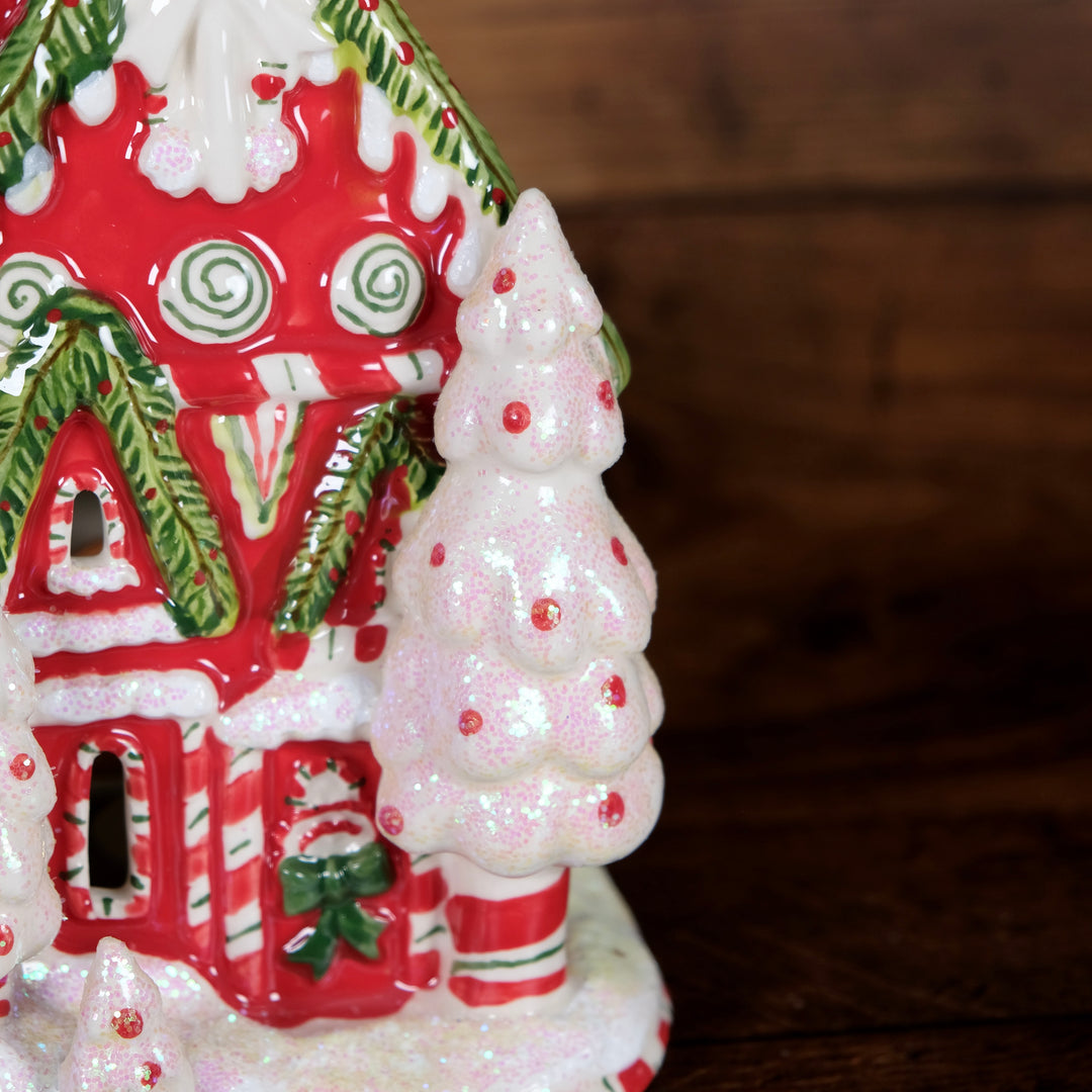 Candy Cane Inn Candle House