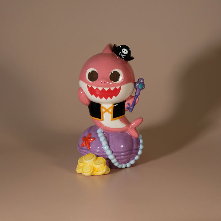 Mommy Shark Pirate Family Figurine
