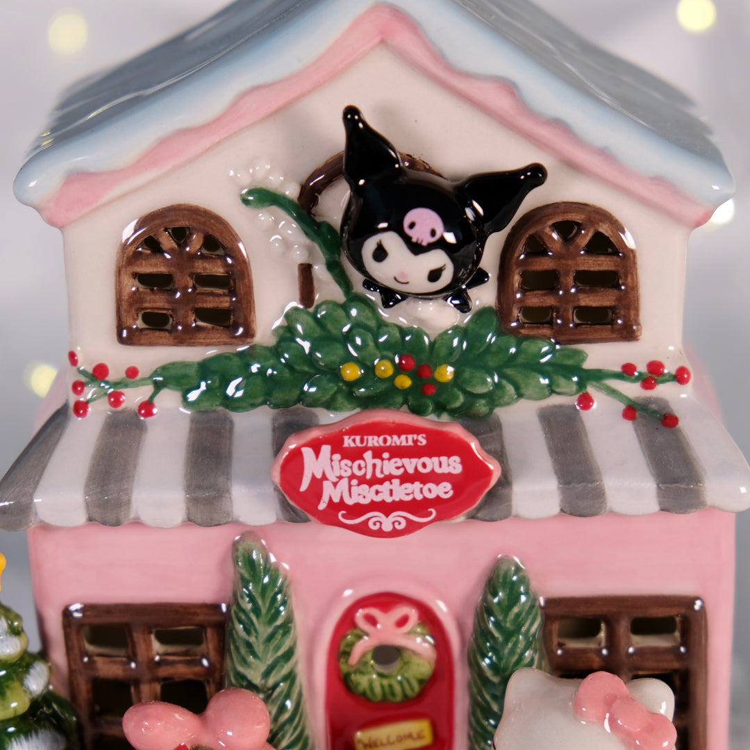 Kuromi's Mischievous Mistletoe Candle House