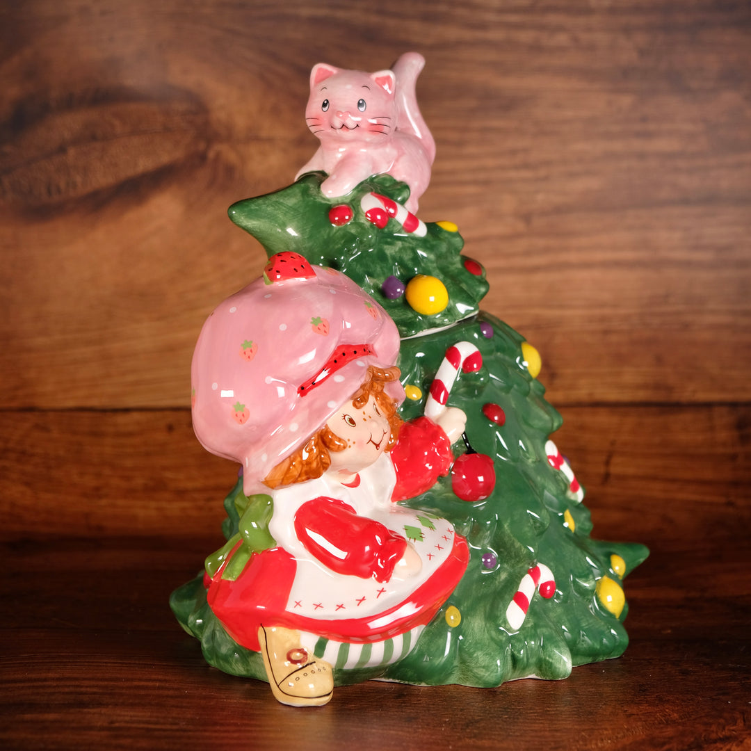 Strawberry Shortcake Falling for Cuteness Cookie Jar