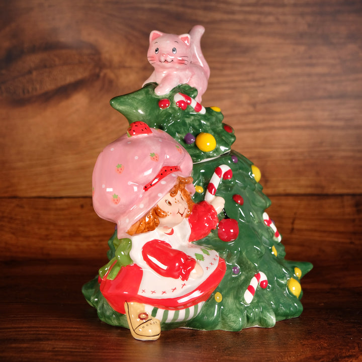 Strawberry Shortcake Falling for Cuteness Cookie Jar