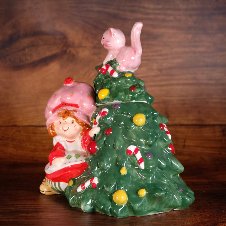 Strawberry Shortcake Falling for Cuteness Cookie Jar