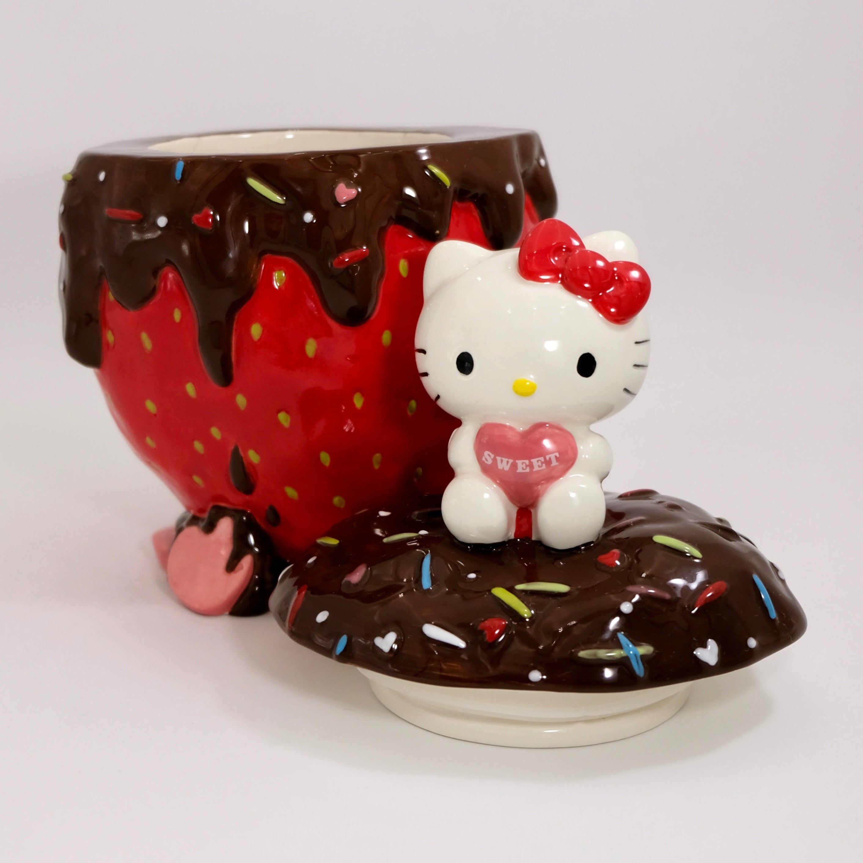 Hello Kitty Strawberry Cookie Jar