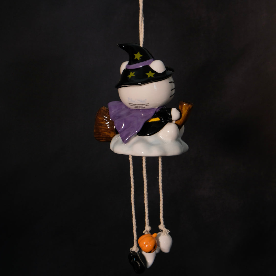 Hello Kitty Witch Charm Wind Chime