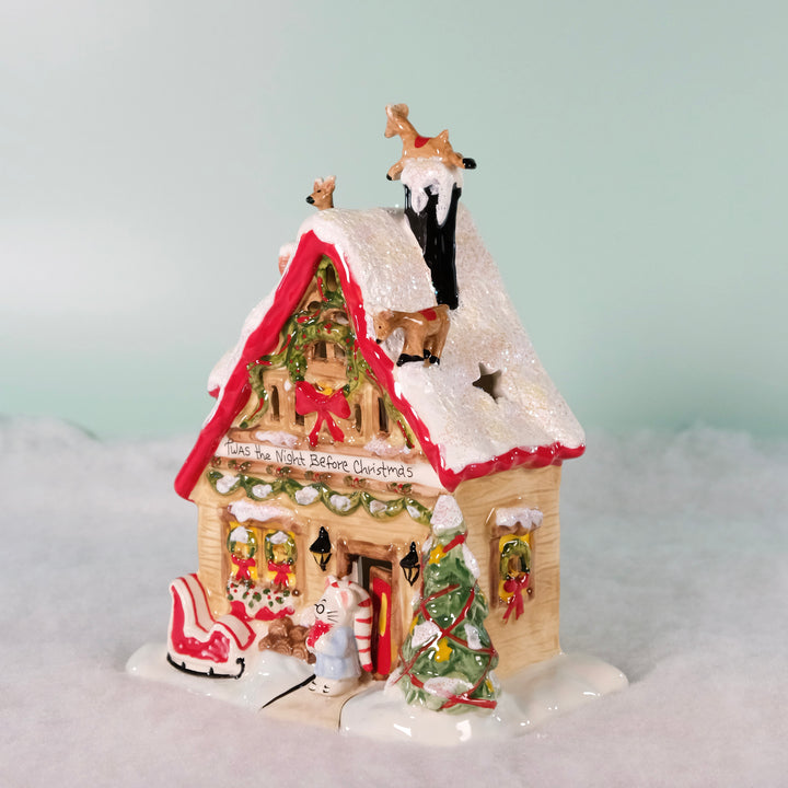 Twas The Night Before Christmas Candle House