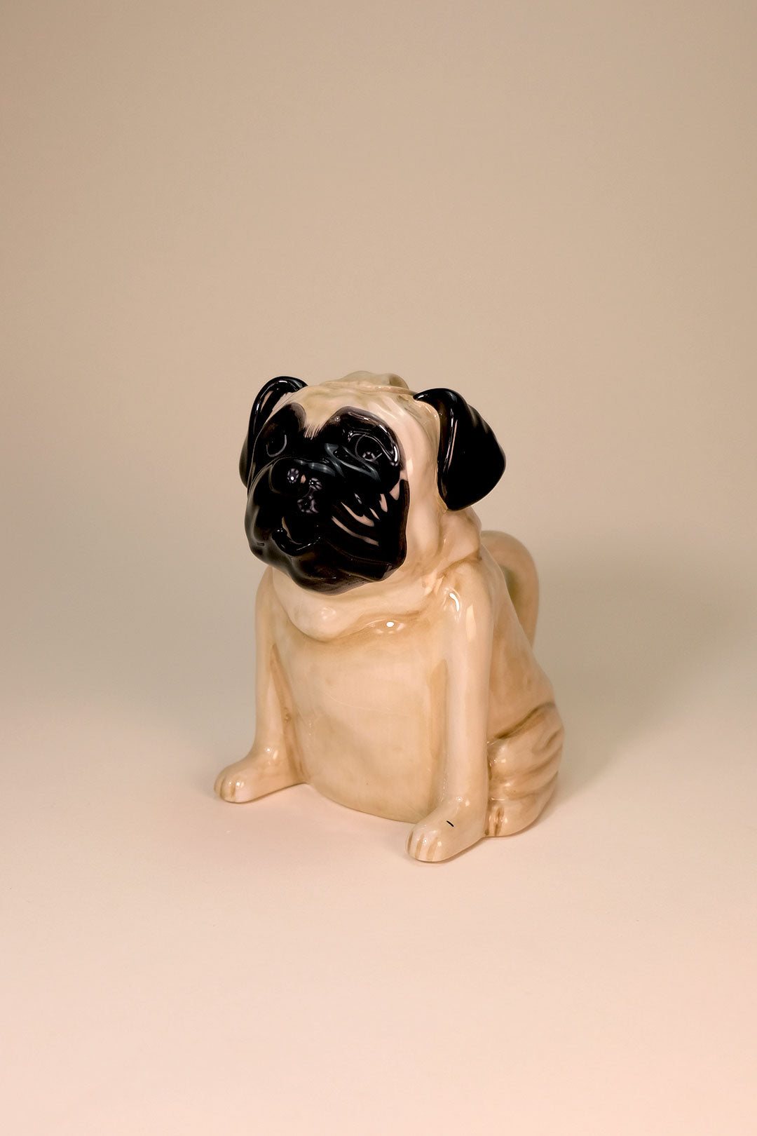 Pug Teapot - Cream