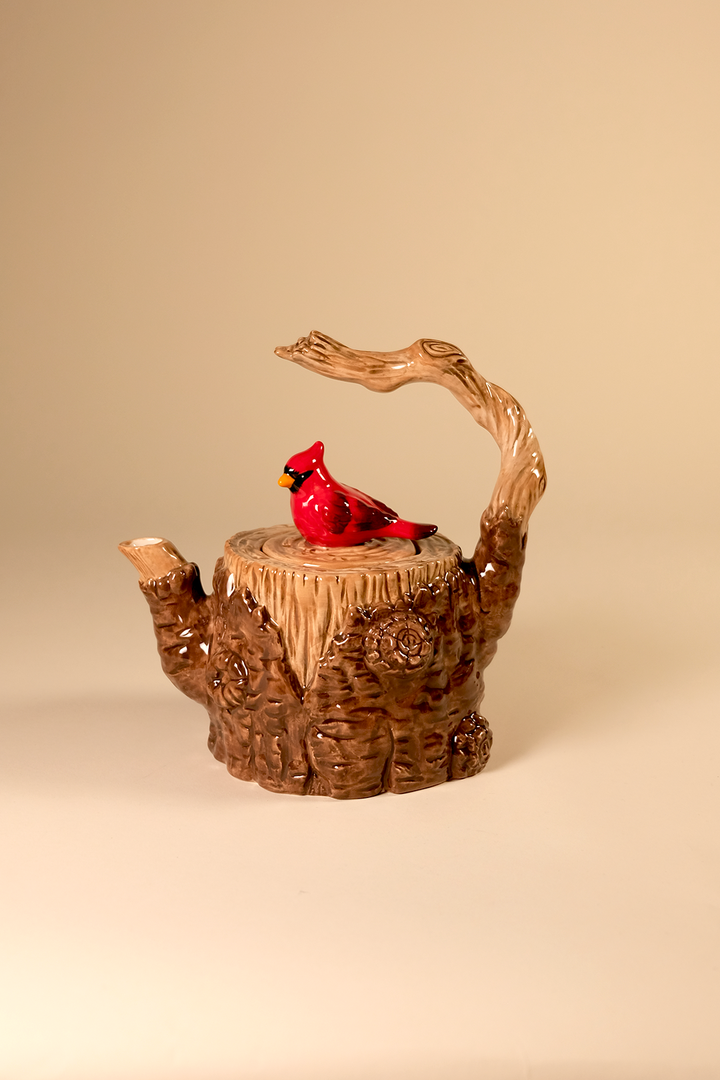 Tree Stump Teapot