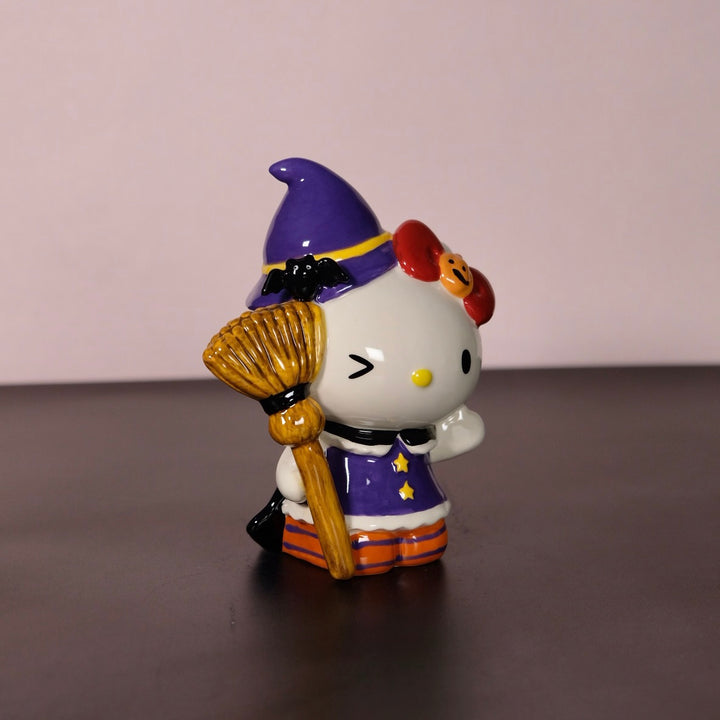 Hello Kitty Cute Bat Witch Figurine