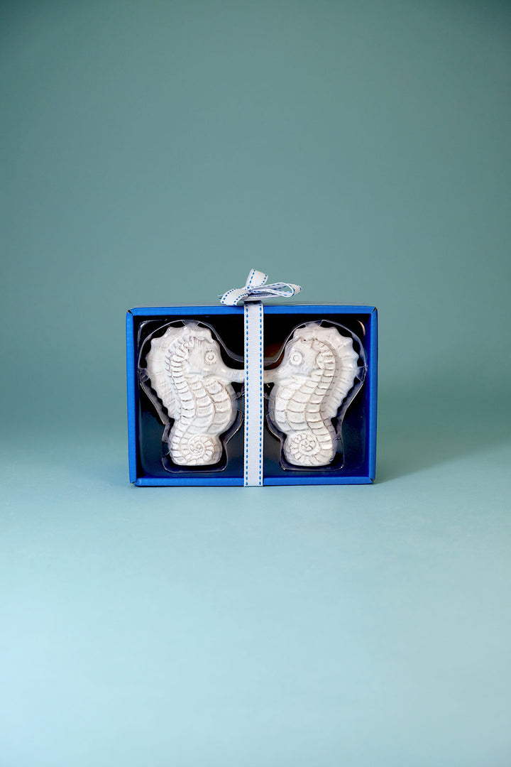 White Seahorse Salt & Pepper Set