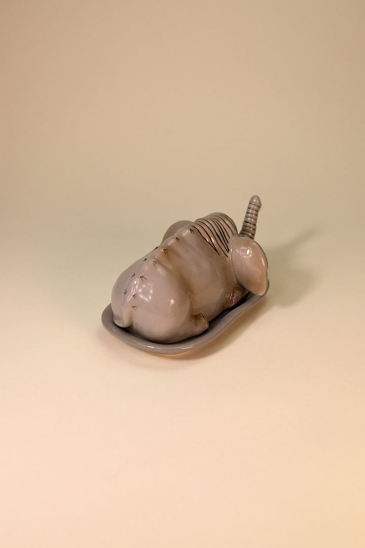 Elephant Butter Dish