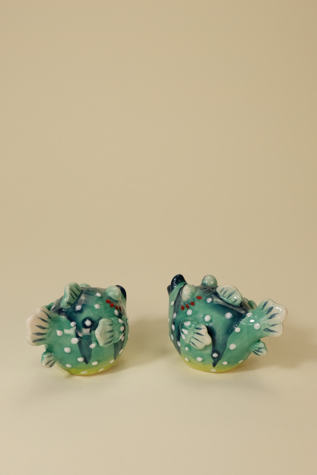 Puffer Fish Salt & Pepper Set